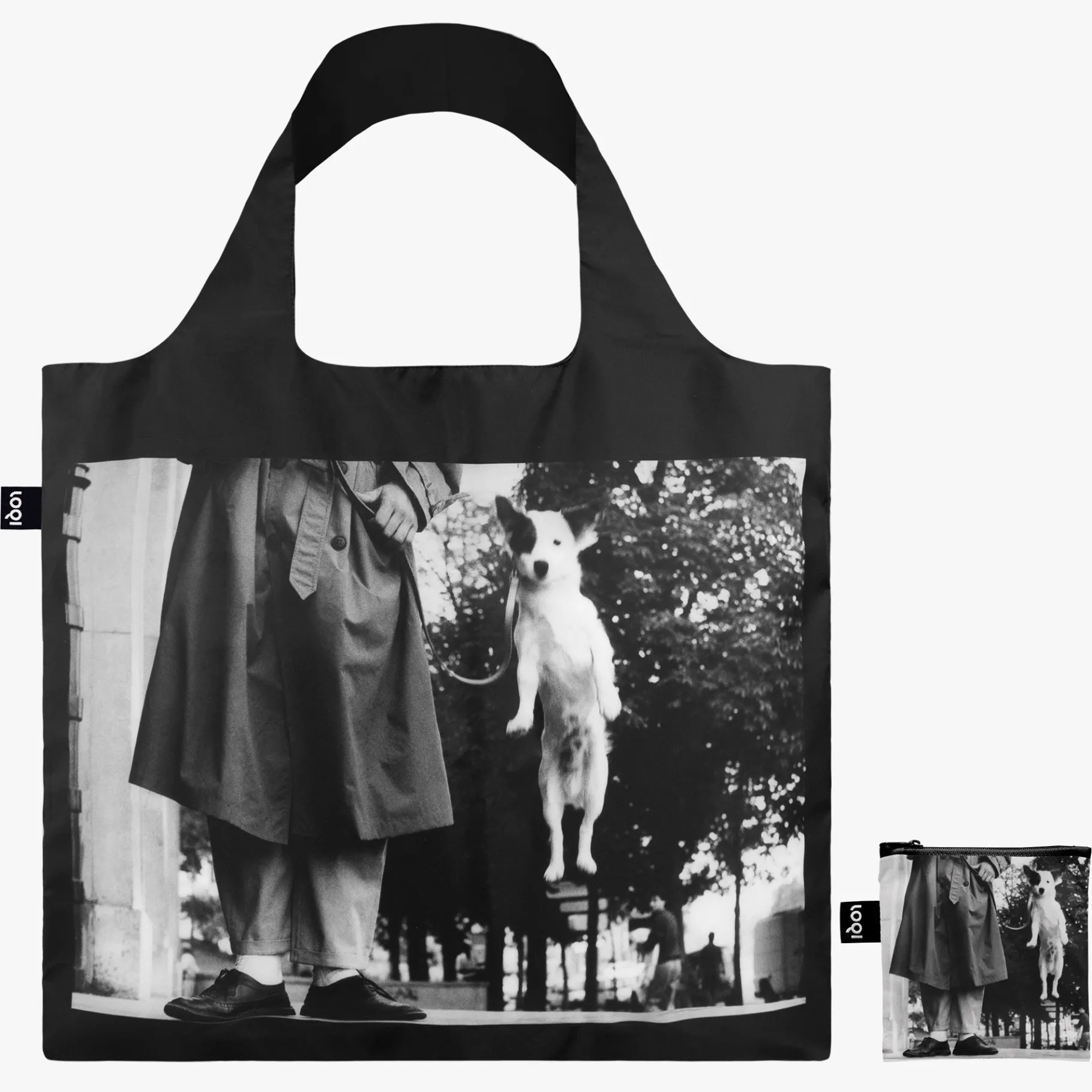 LOQI ELLIOTT ERWITT – Recycelte Tasche „Dog Jumping“ Best