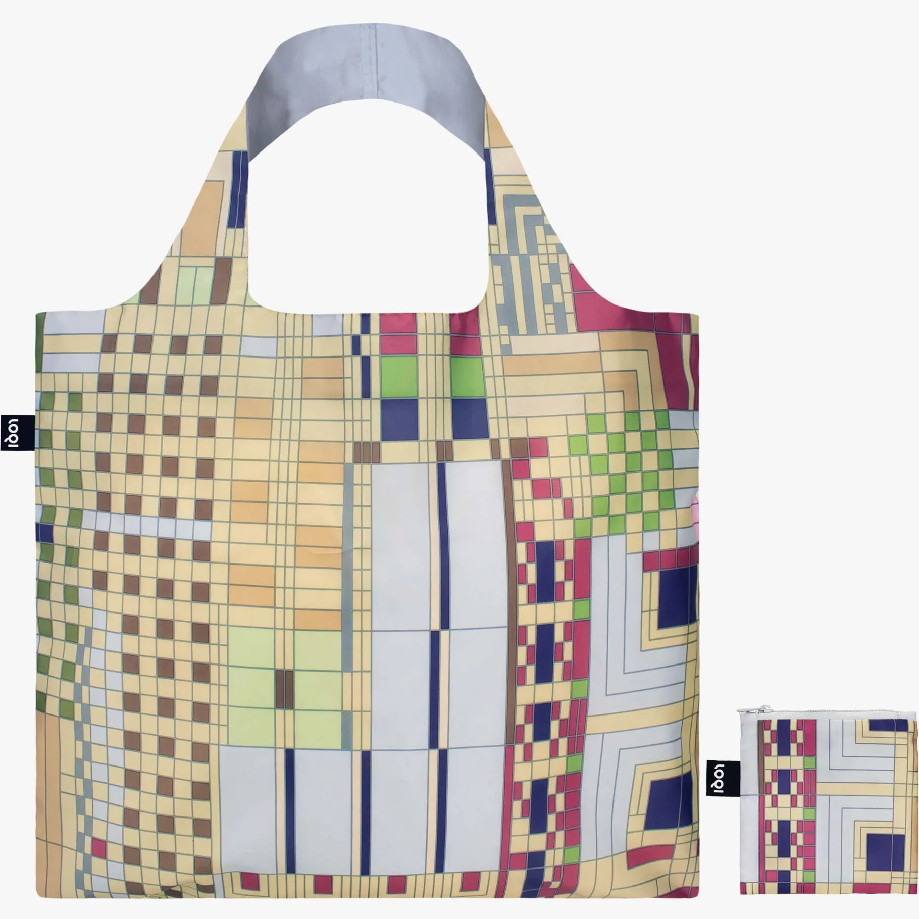 LOQI FRANK LLOYD WRIGHT – Old Fashion Windows – Recycling-Tasche Hot