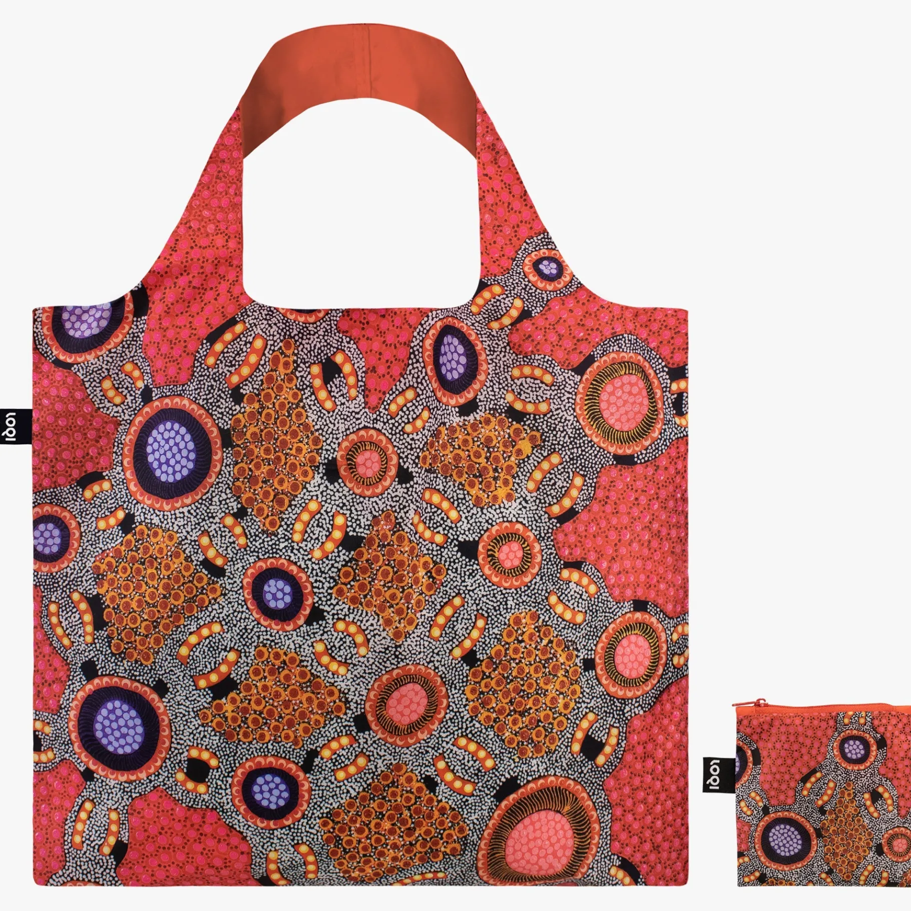 LOQI JENNIFER NAPALJARRI LEWIS – „Water Dreaming“ – Rosa Recycling-Tasche Cheap