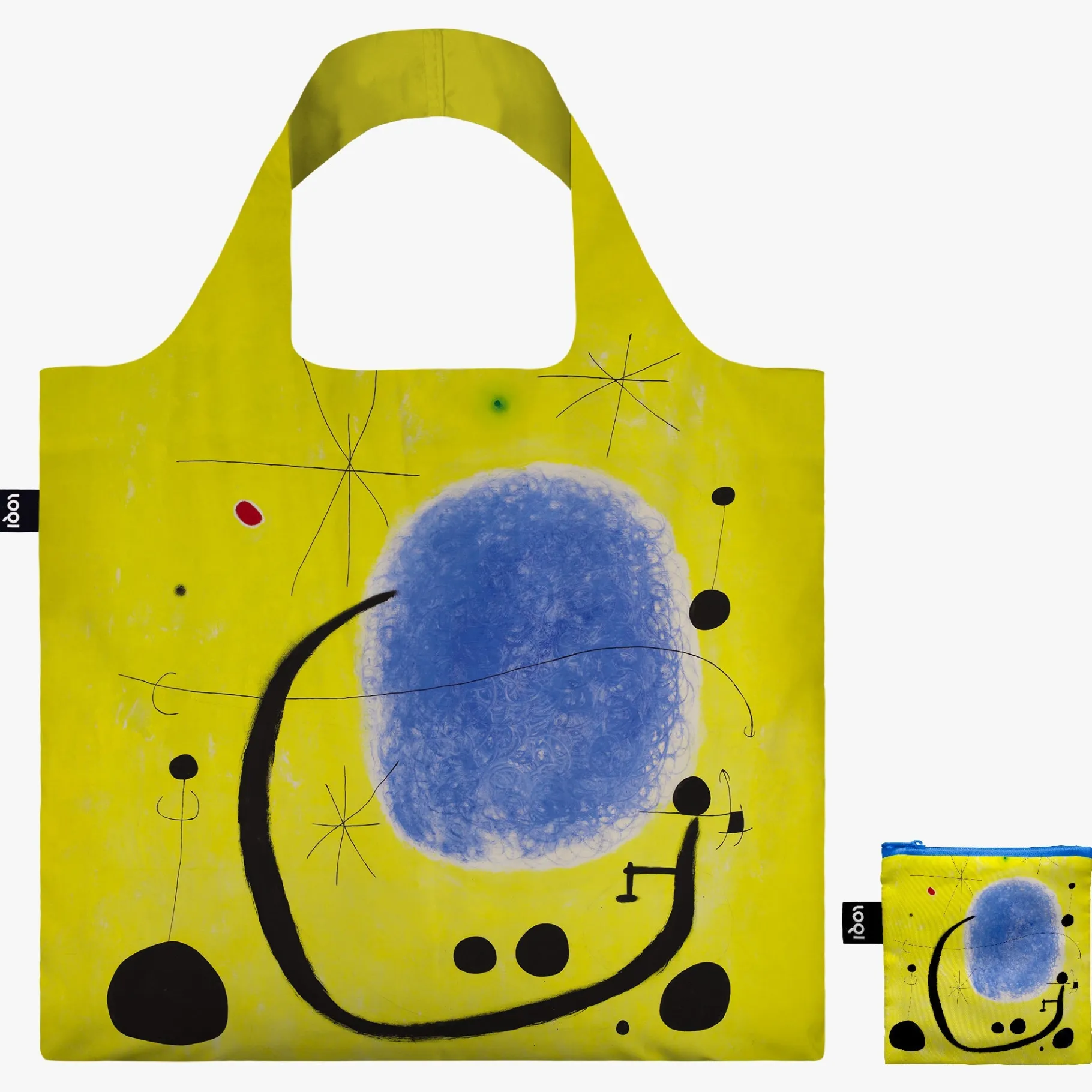 LOQI JOAN MIRO Gold of Azure Recycling-Tasche Hot