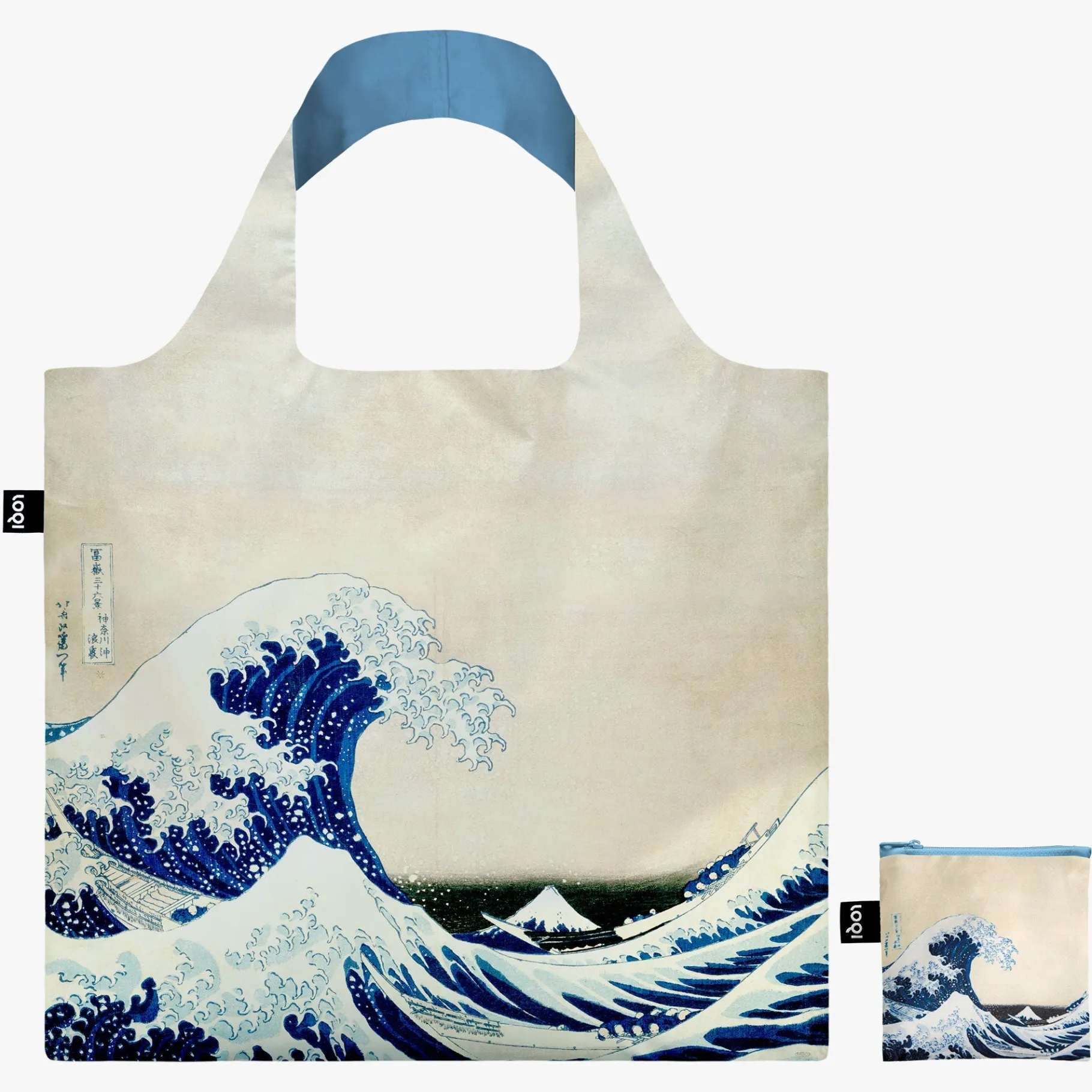 LOQI KATSUSHIKA HOKUSAI Die große Welle Recyclingtasche Store