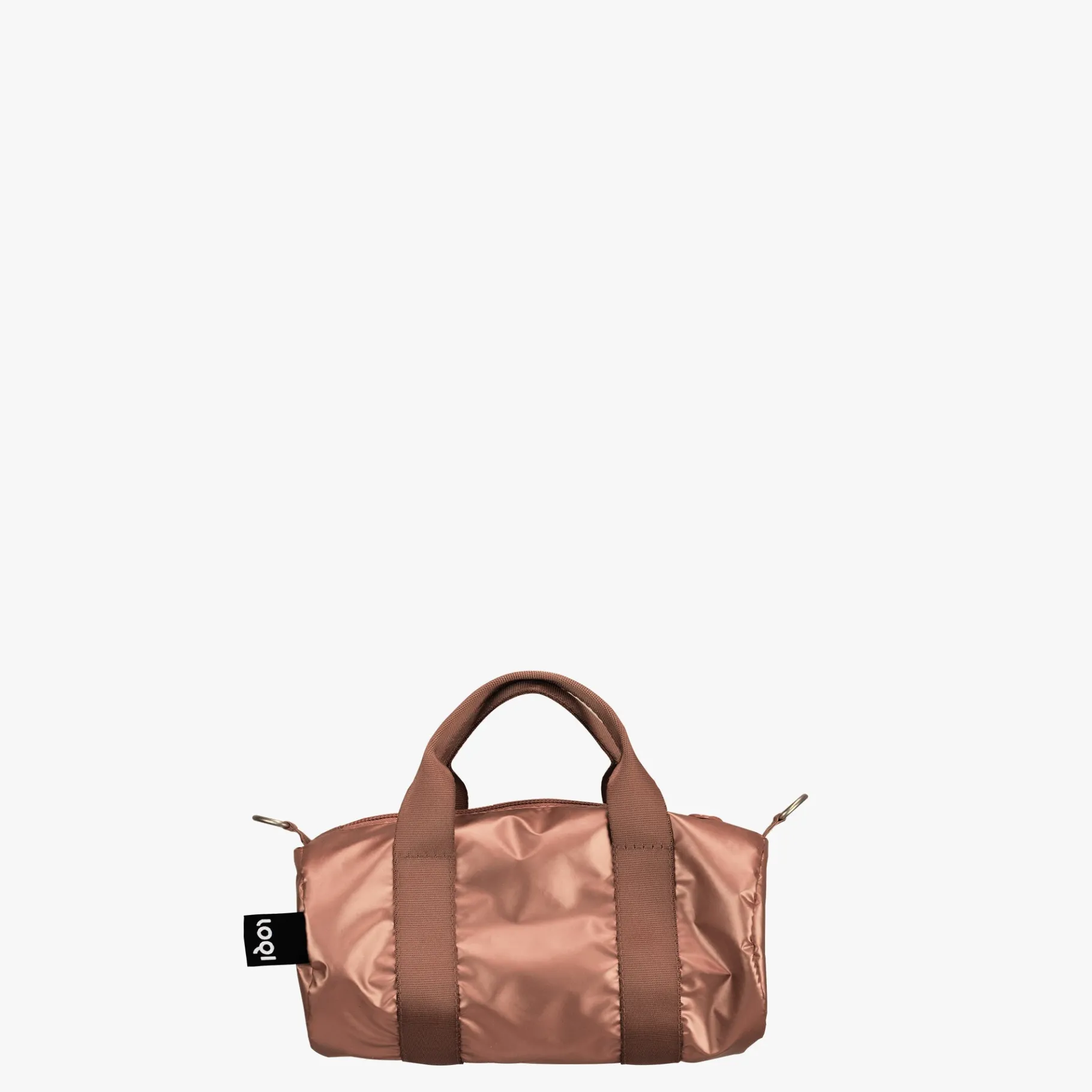 LOQI METALLIC Kleiner Weekender in Roségold Online