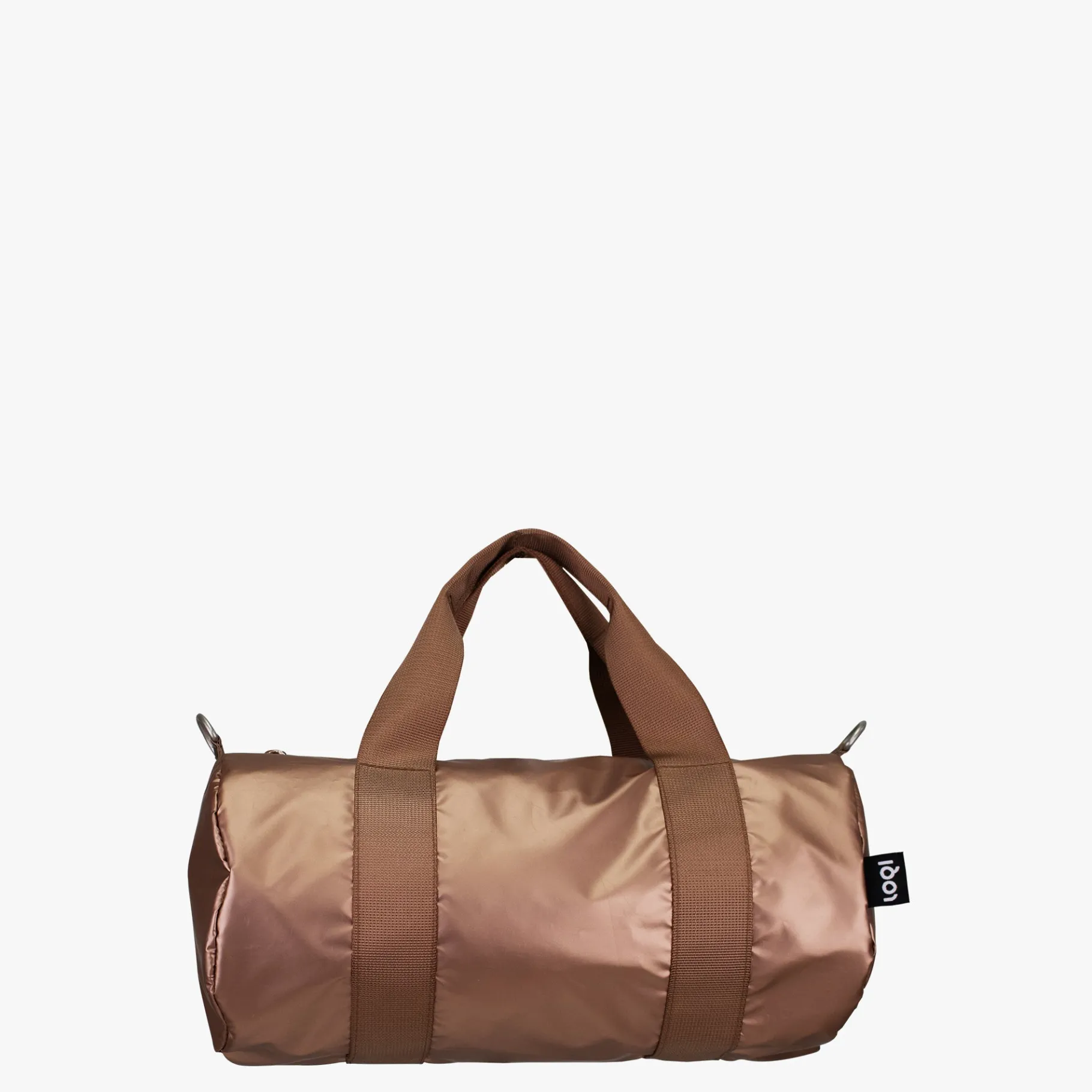 LOQI METALLIC Mittelgroßer Weekender in Roségold Cheap