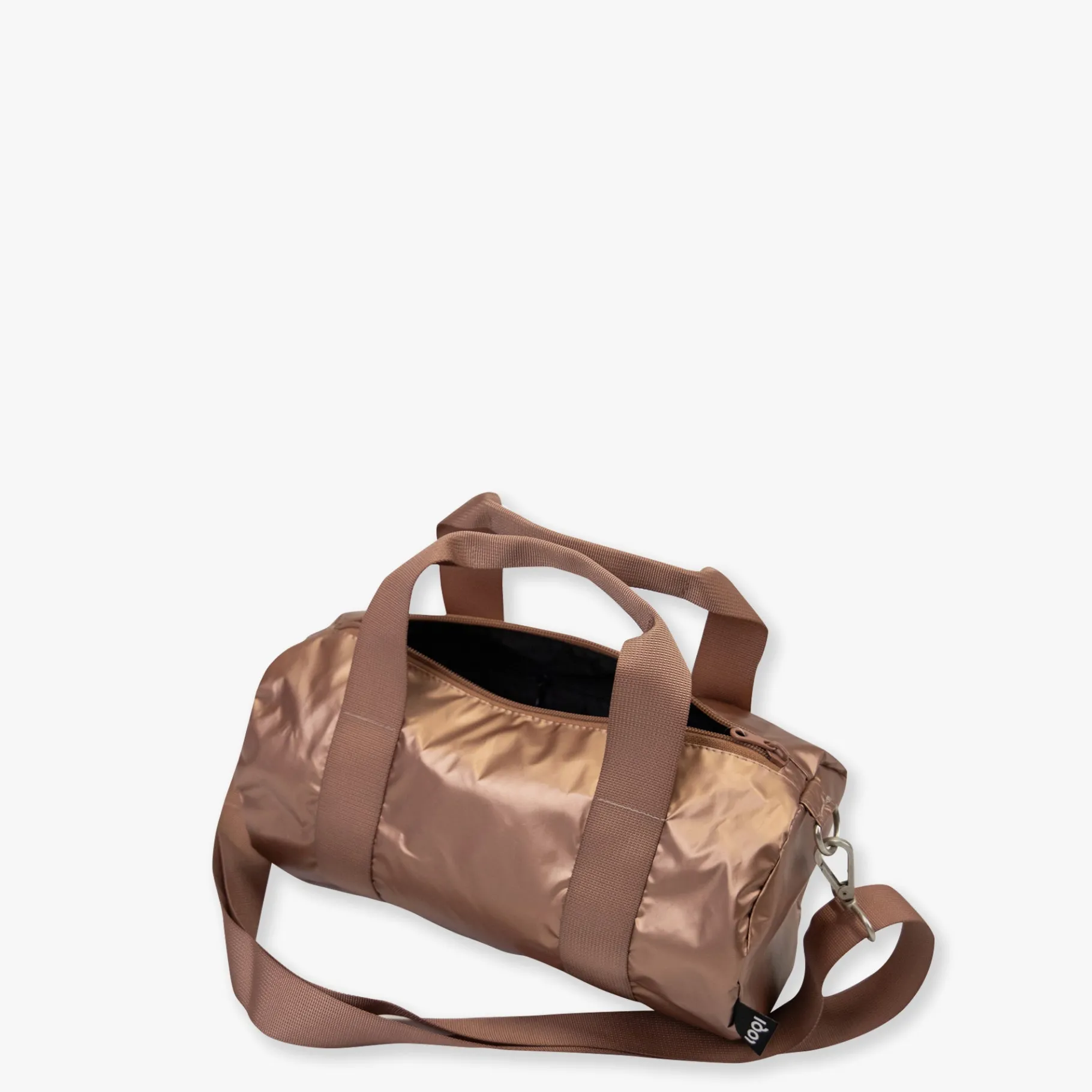 LOQI METALLIC Mittelgroßer Weekender in Roségold Outlet