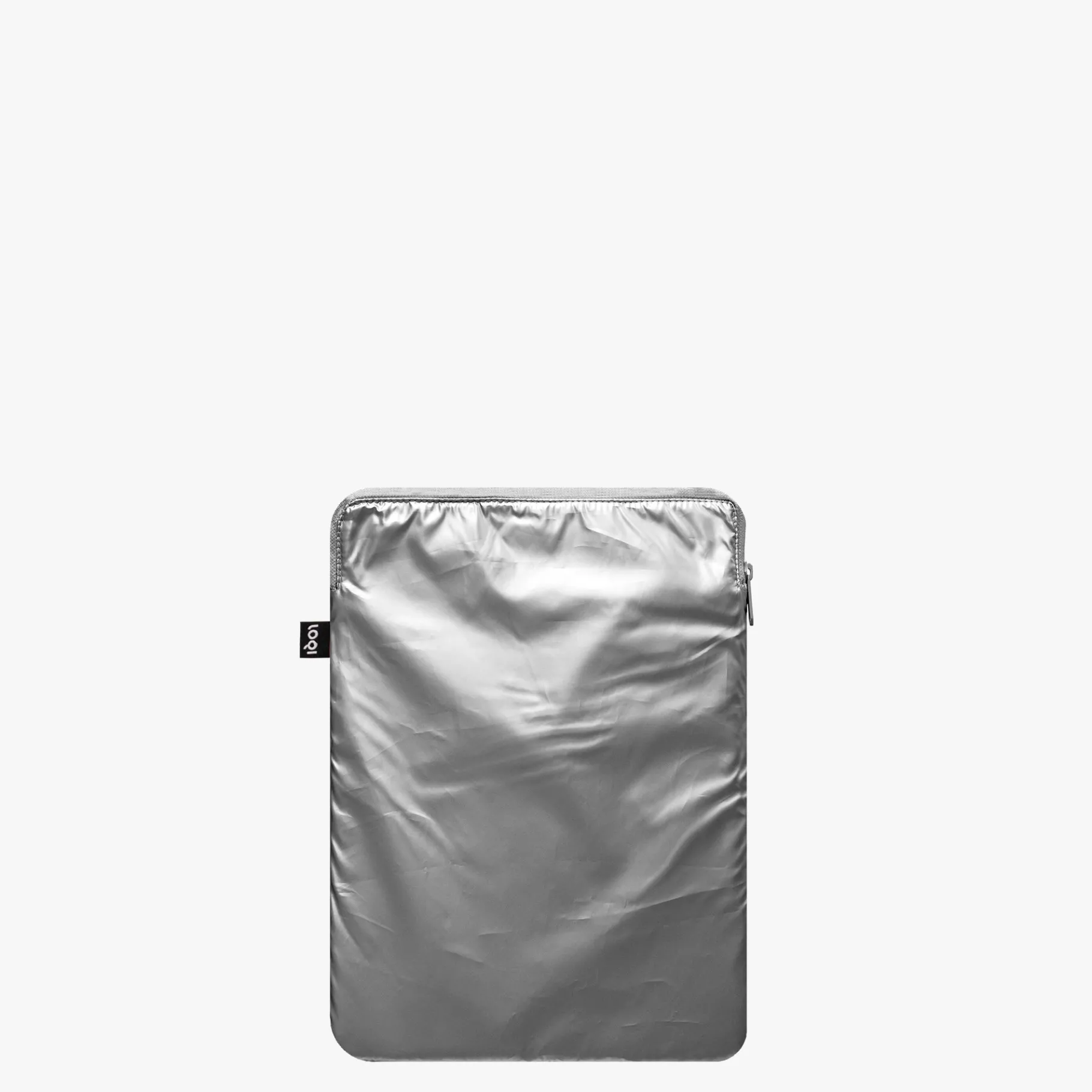 LOQI METALLIC Silber Laptoptasche Best Sale