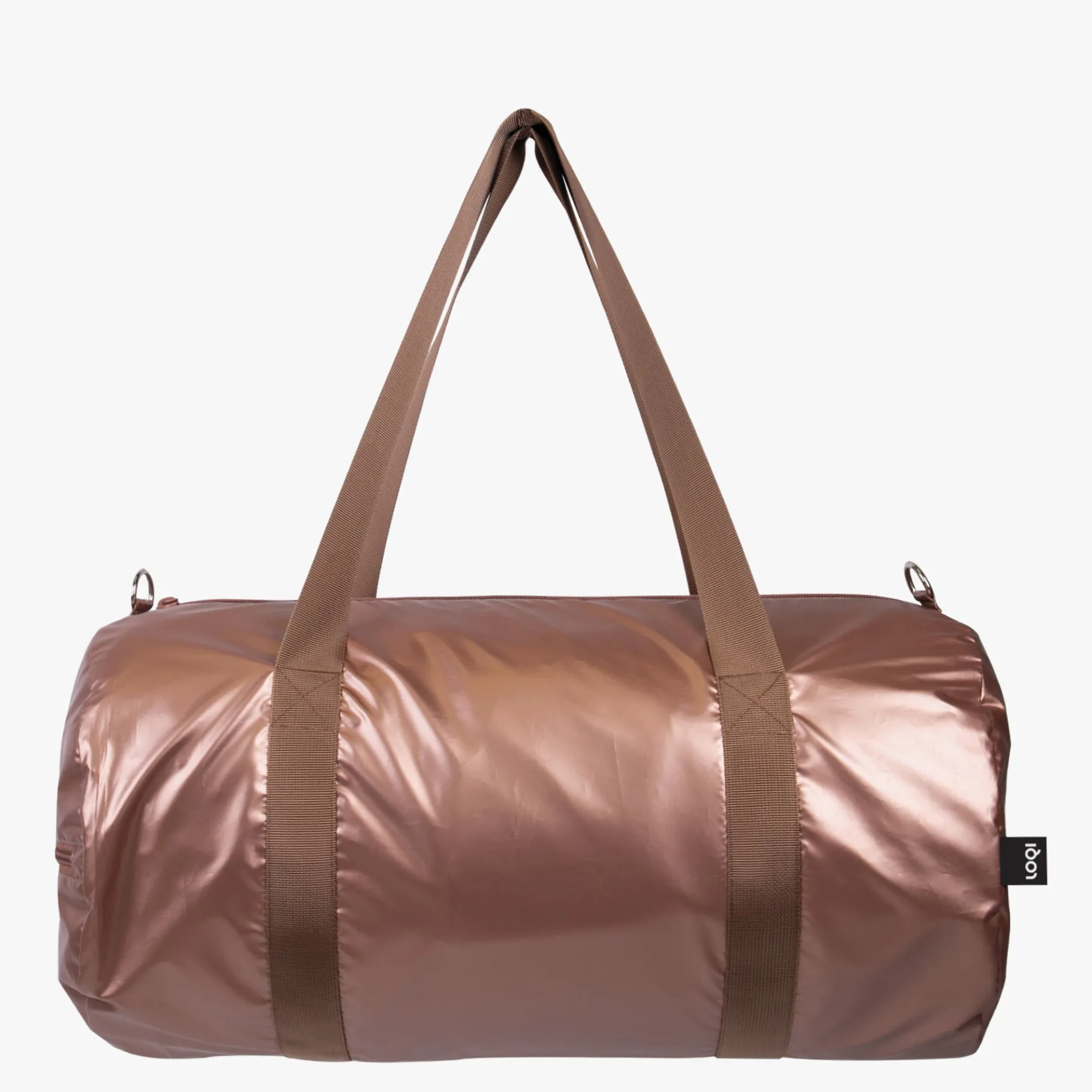 LOQI METALLIC Weekender in Roségold New