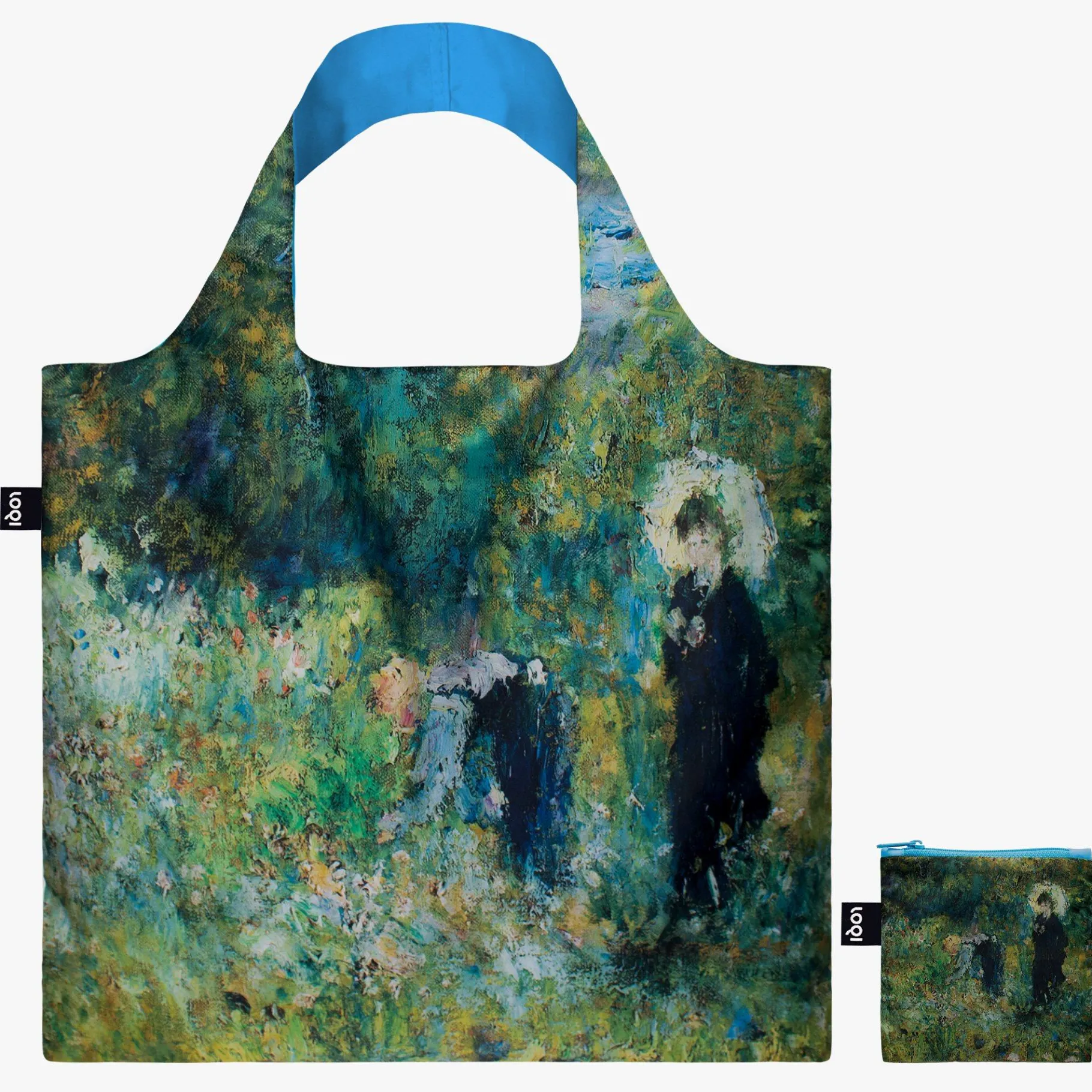 LOQI PIERRE-AUGUSTE RENOIR Frau mit Sonnenschirm Recyclingtasche Cheap