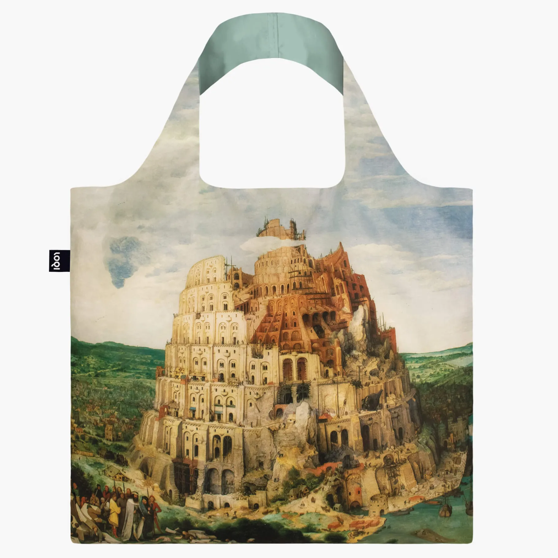 LOQI PIETER BRUEGEL DER ÄLTERE Der Turm von Babel, Recyclingtasche Discount