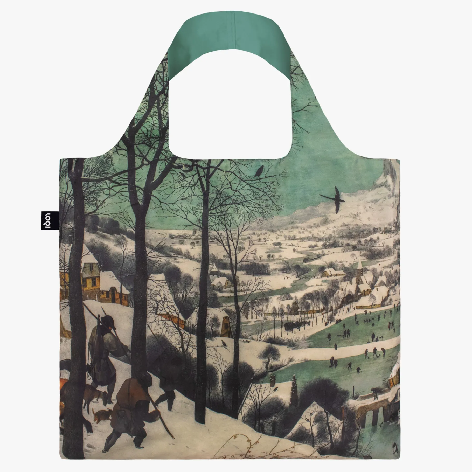 LOQI PIETER BRUEGEL DER ÄLTERE Die Jäger im Schnee Recyclingtasche Outlet