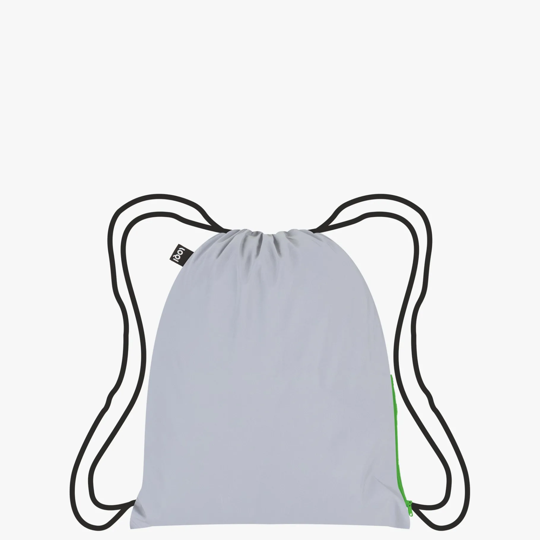 LOQI REFLECTIVE Mittelgroßer Rucksack in Neongrün Best Sale