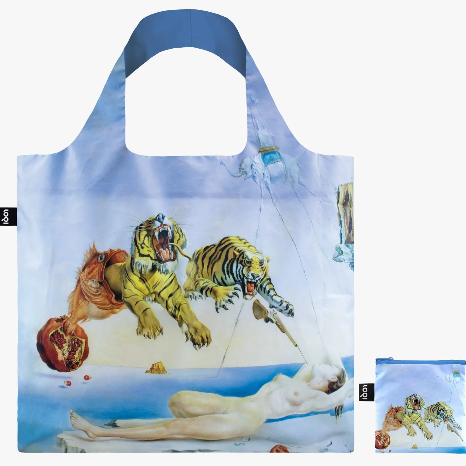 LOQI SALVADOR DALI Traum, verursacht durch den Flug einer Biene Recyclingtasche Online