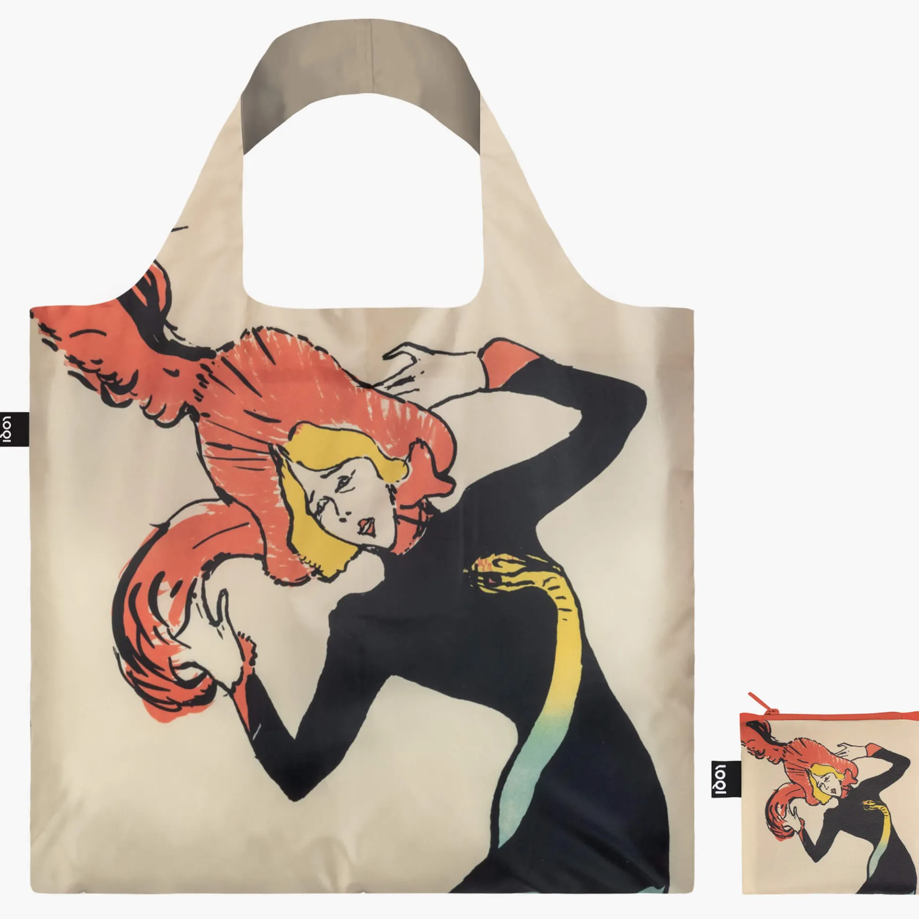 LOQI TOULOUSE LAUTREC Jane & Aristide Bruant Tasche Cheap