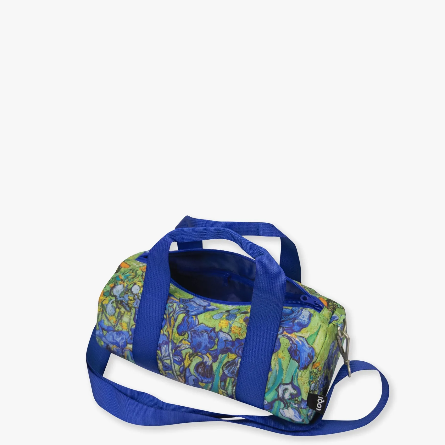 LOQI VINCENT VAN GOGH – Mittlerer Weekender aus recyceltem Material „Irises“ Hot