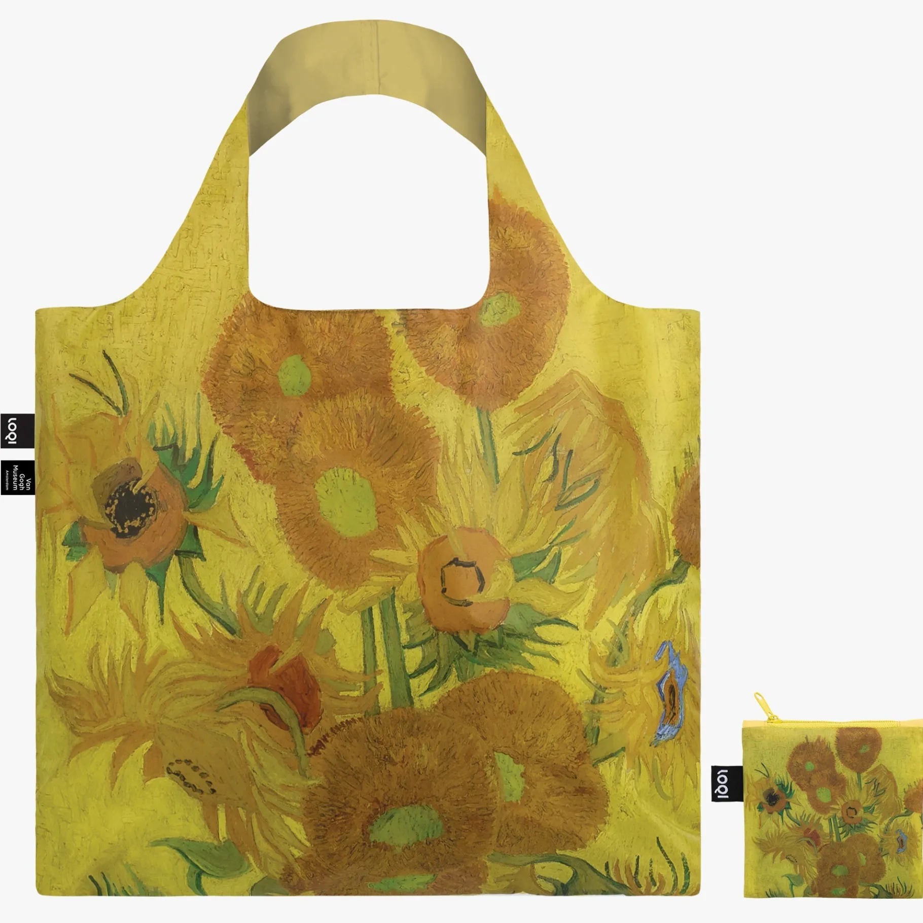 LOQI VINCENT VAN GOGH – Recycelte Tasche mit Sonnenblumen Flash Sale